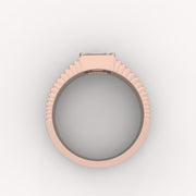 The Keystone Emerald Ring